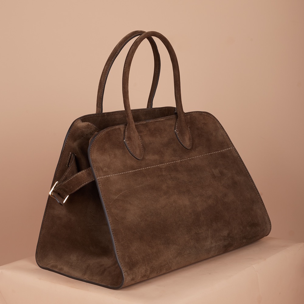 Anonymous Monthy Tote Bag 39 Suede Leather No Brand (Tas Kulit)