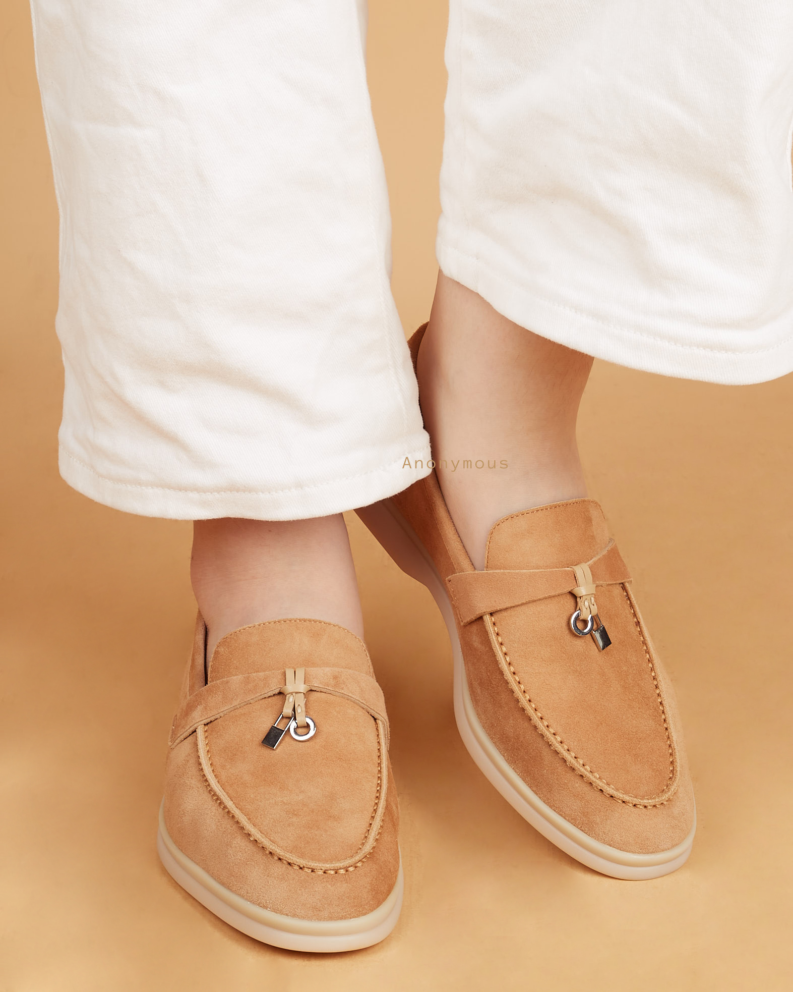 Anonymous Selene loafers Suede Leather (Sepatu Kulit)