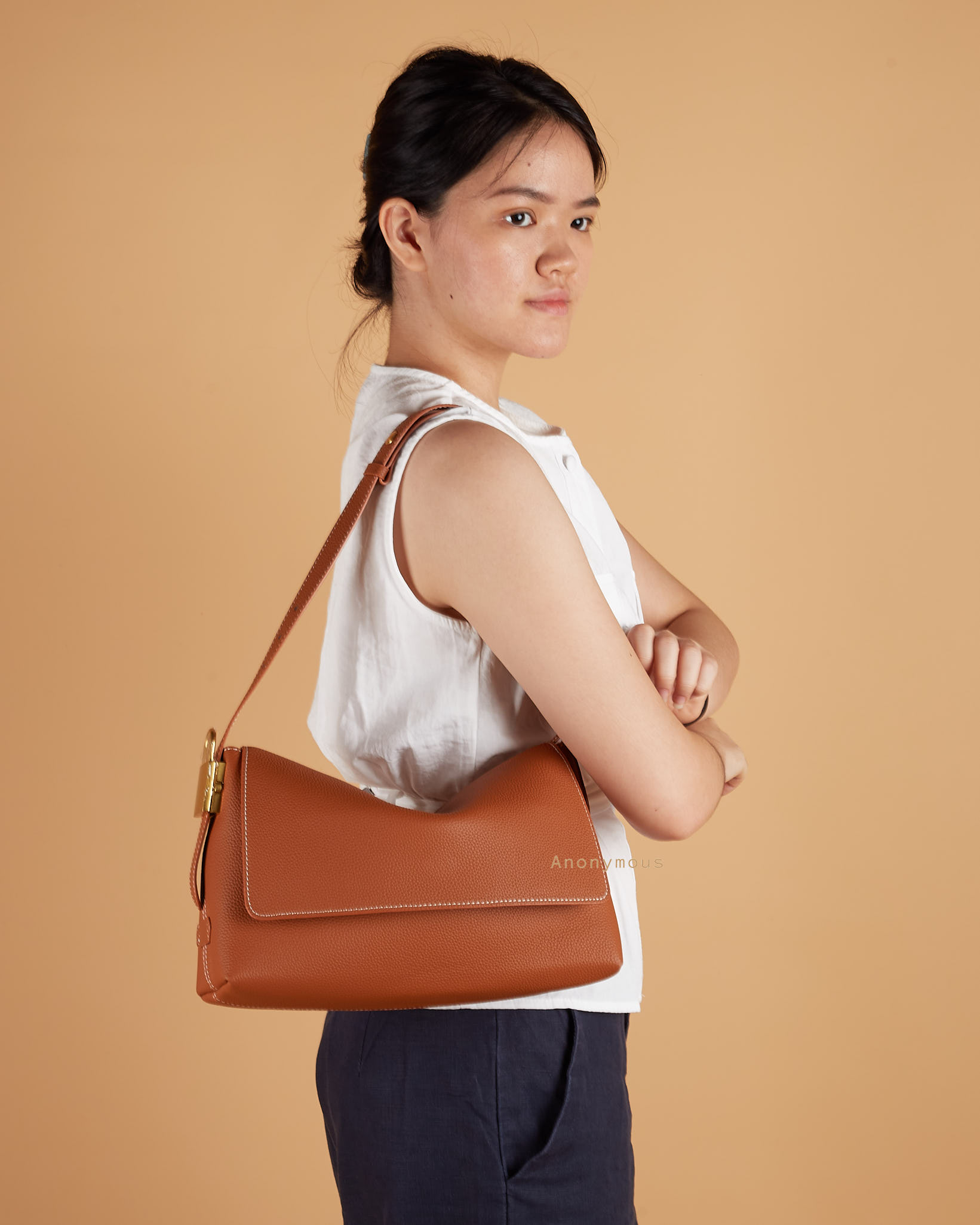 Anonymous Lilou Shoulder Bag Togo GHW