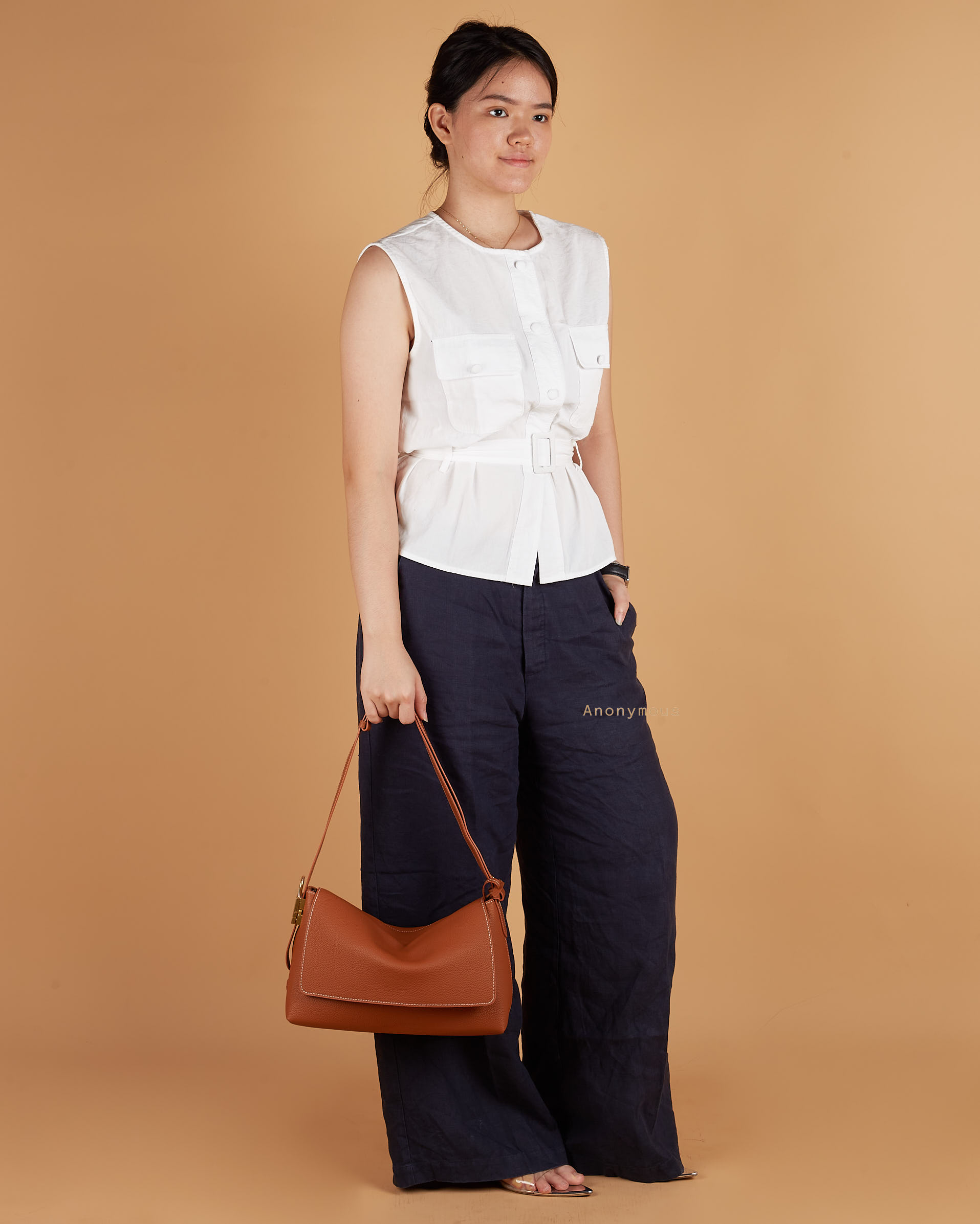 Anonymous Lilou Shoulder Bag Togo GHW