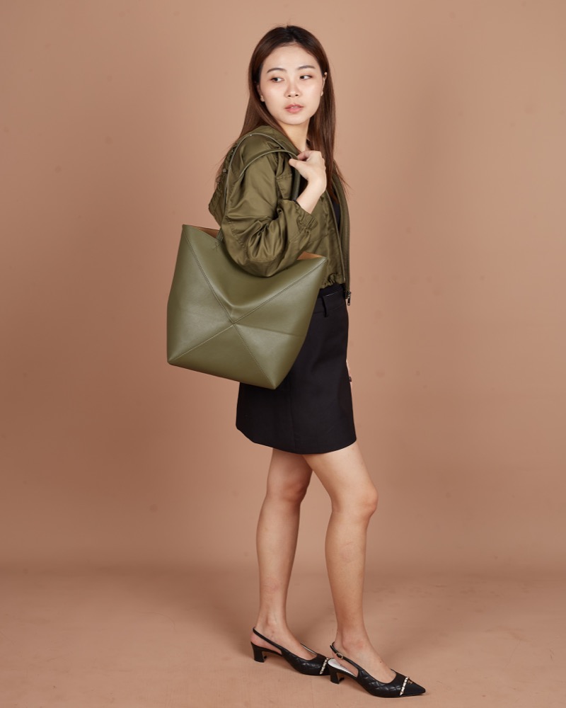Anonymous Enigma Fold EF26 Swift Leather Bag No Brand (Tas Kulit)