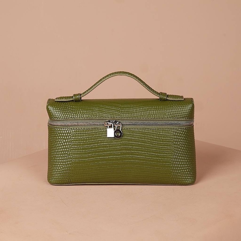 Anonymous Lola Bag L19 Lizard Embosse Leather PHW No Brand (Tas Kulit)