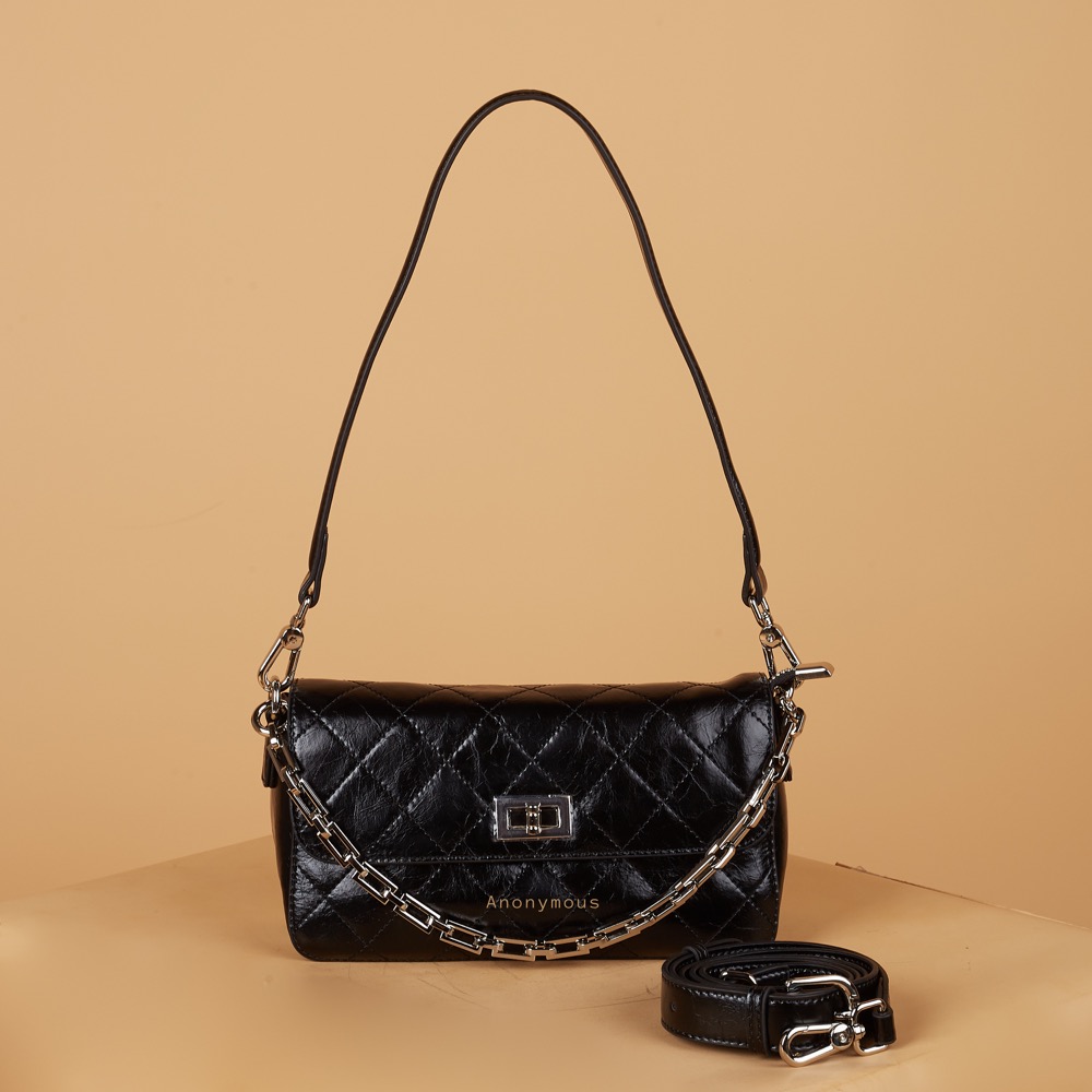 Anonymous Her Bag Diamon Quilted No Brand (Tas Kulit)