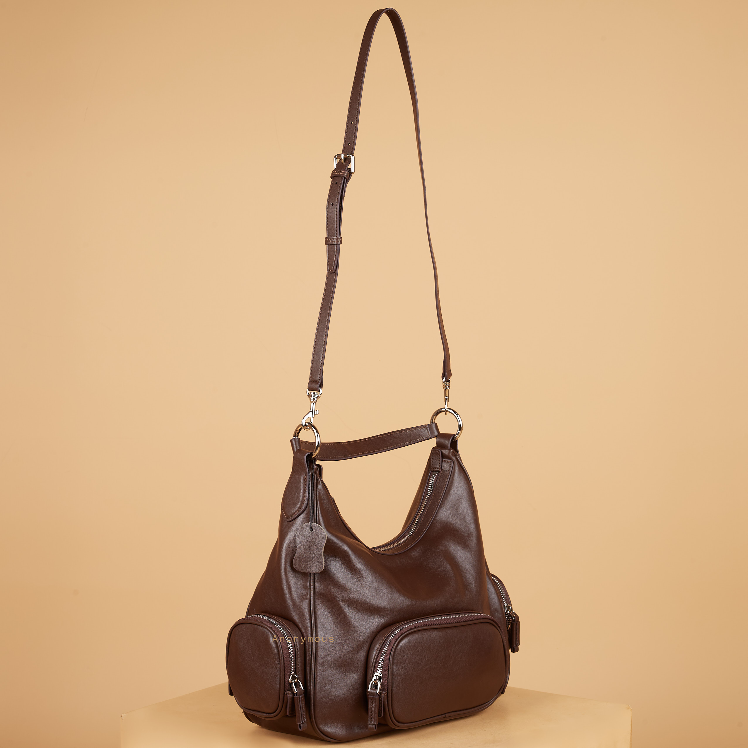Anonymous Denada W/ 2 Pockets Swift Leather No Brand (Tas Kulit)