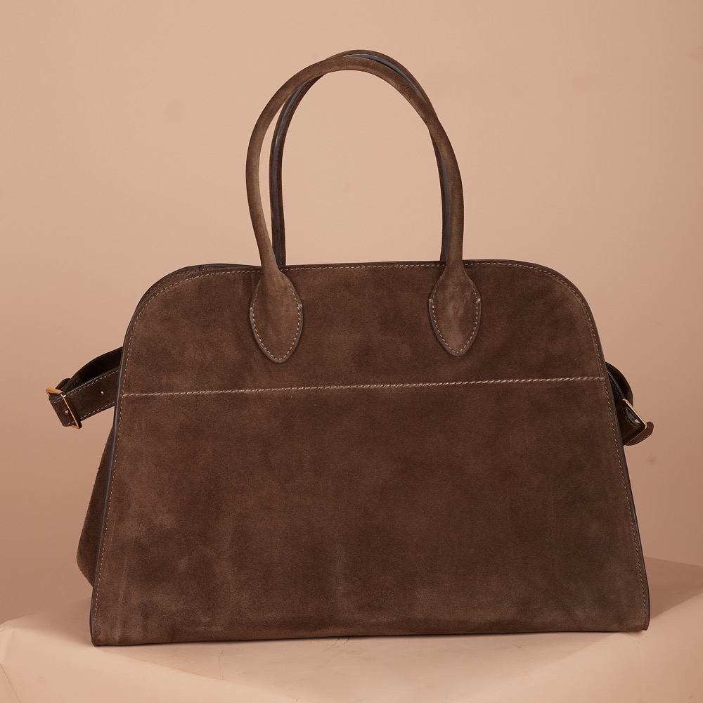 Anonymous Monthy Tote Bag 39 Suede Leather No Brand (Tas Kulit)