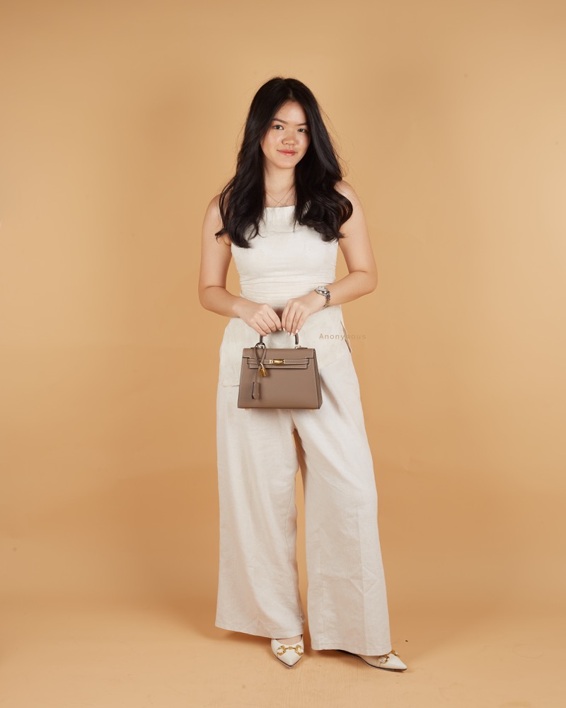 Anonymous Cara Bag k22 Taiga Leather No Brand (Tas Kulit)