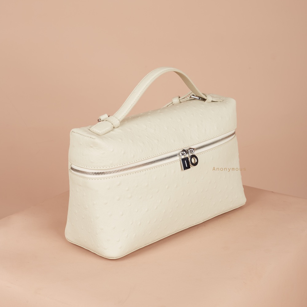 Anonymous Lola Bag L27 Ostrich PHW No Brand (Tas Kulit)