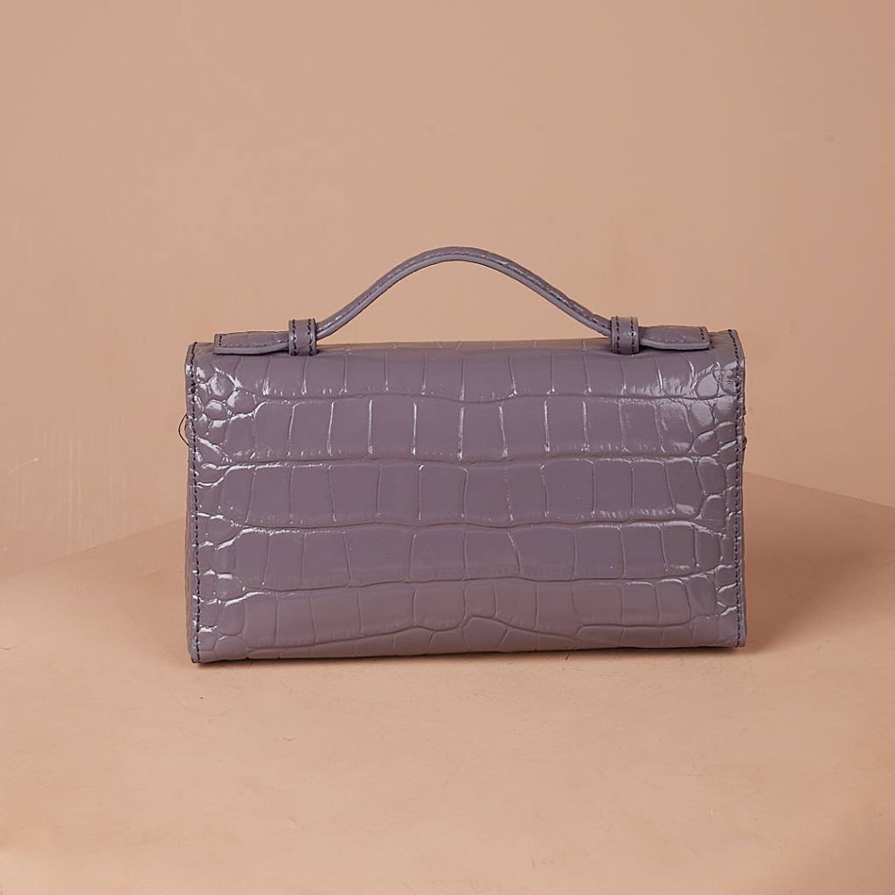 Anonymous Lola Bag L19 Croco Embosse Leather No Brand (Tas Kulit)