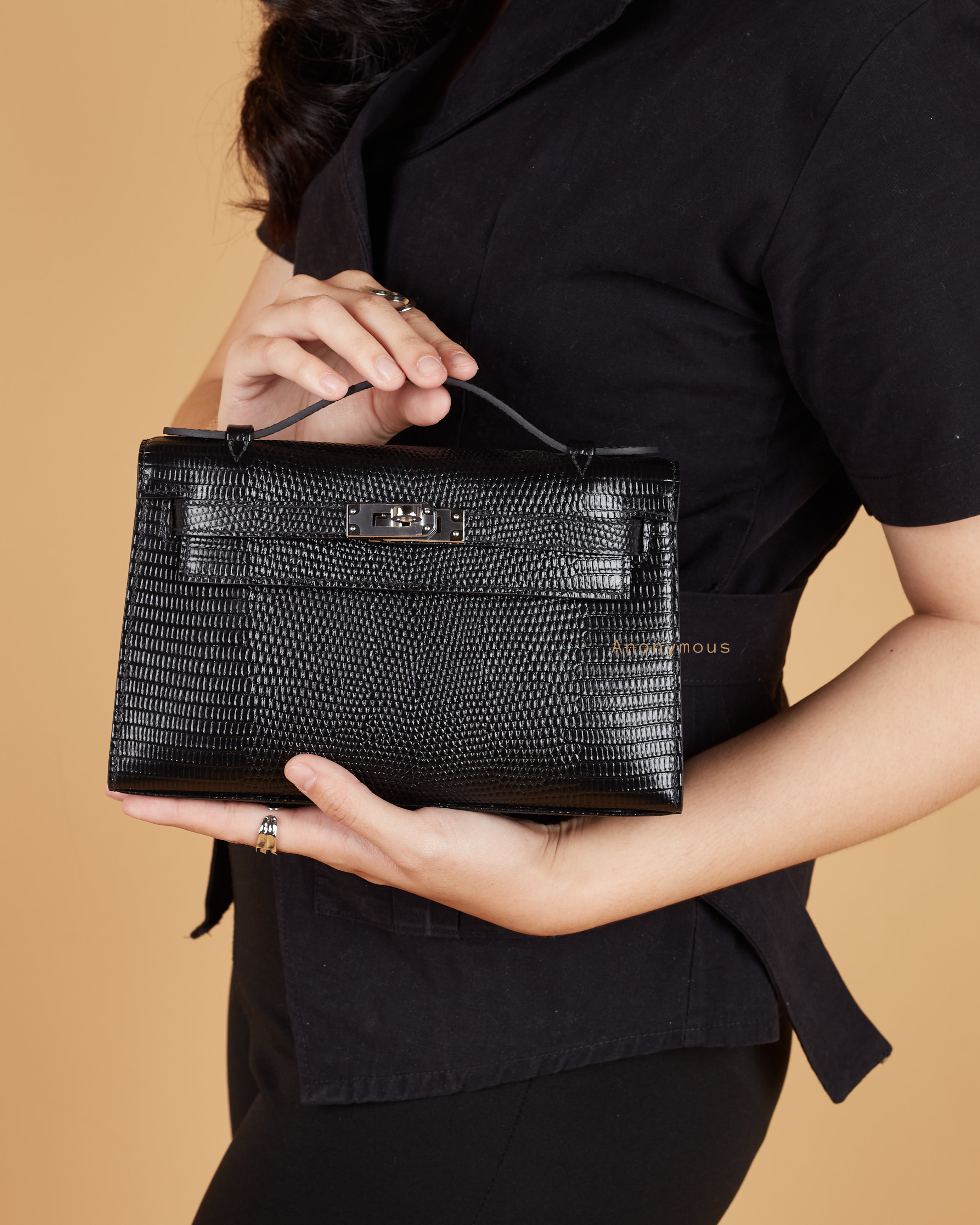 Anonymous Kylee Pochette Lizard P22 No Brand (Tas Kulit)