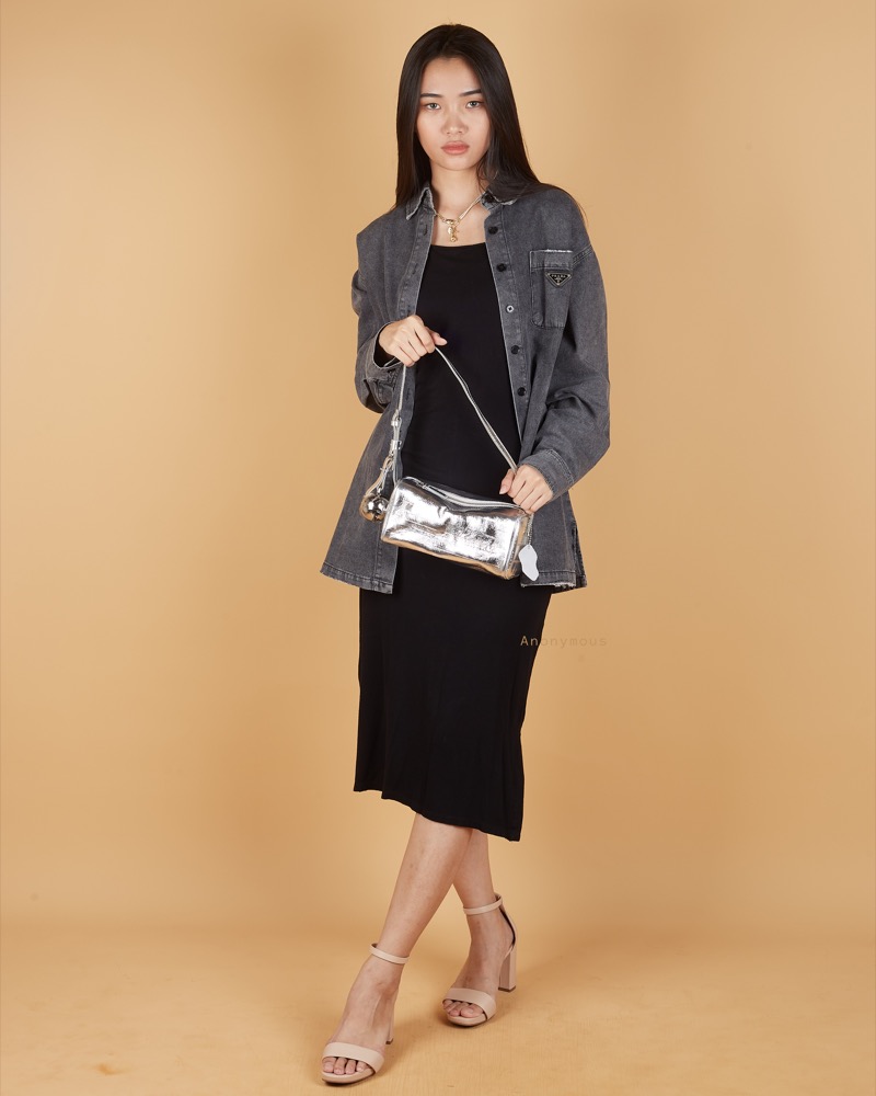 Anonymous Fransis Sling Bag Calfskin No Brand (Tas Kulit)