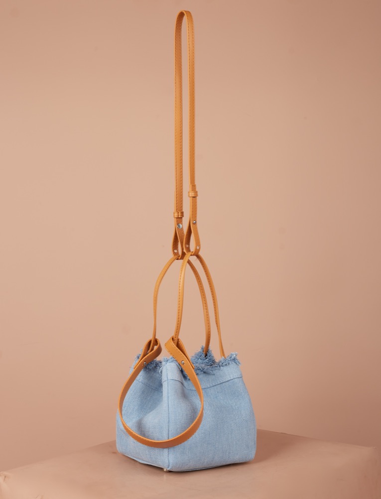 Anonymous Willow Mini Bucket Bag Denim No Brand