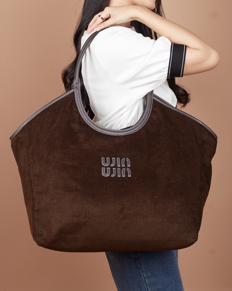 Anonymous Iris Maxi Shopping Corduroy No Brand (Tas Kulit)