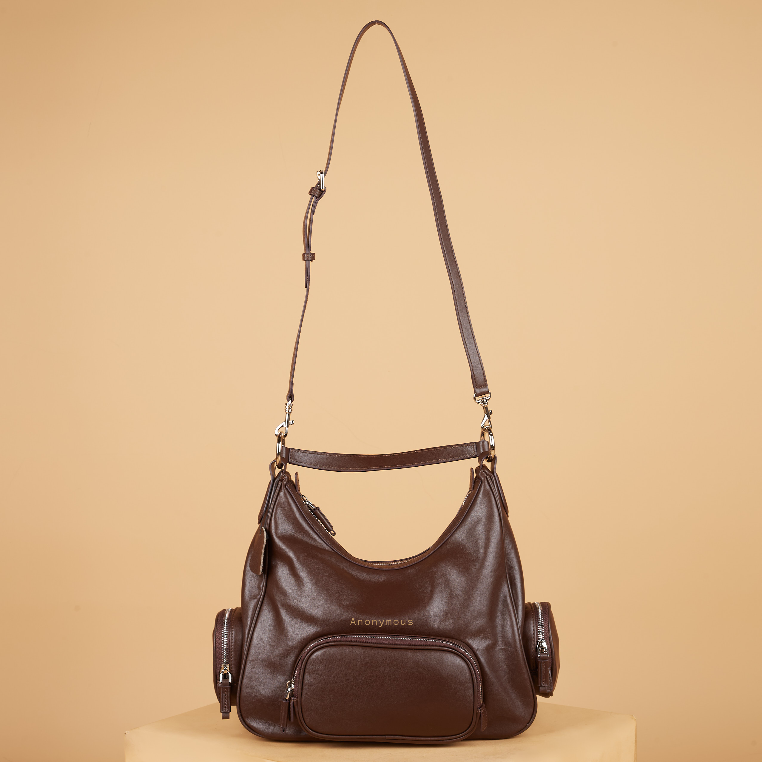 Anonymous Denada W/ 2 Pockets Swift Leather No Brand (Tas Kulit)