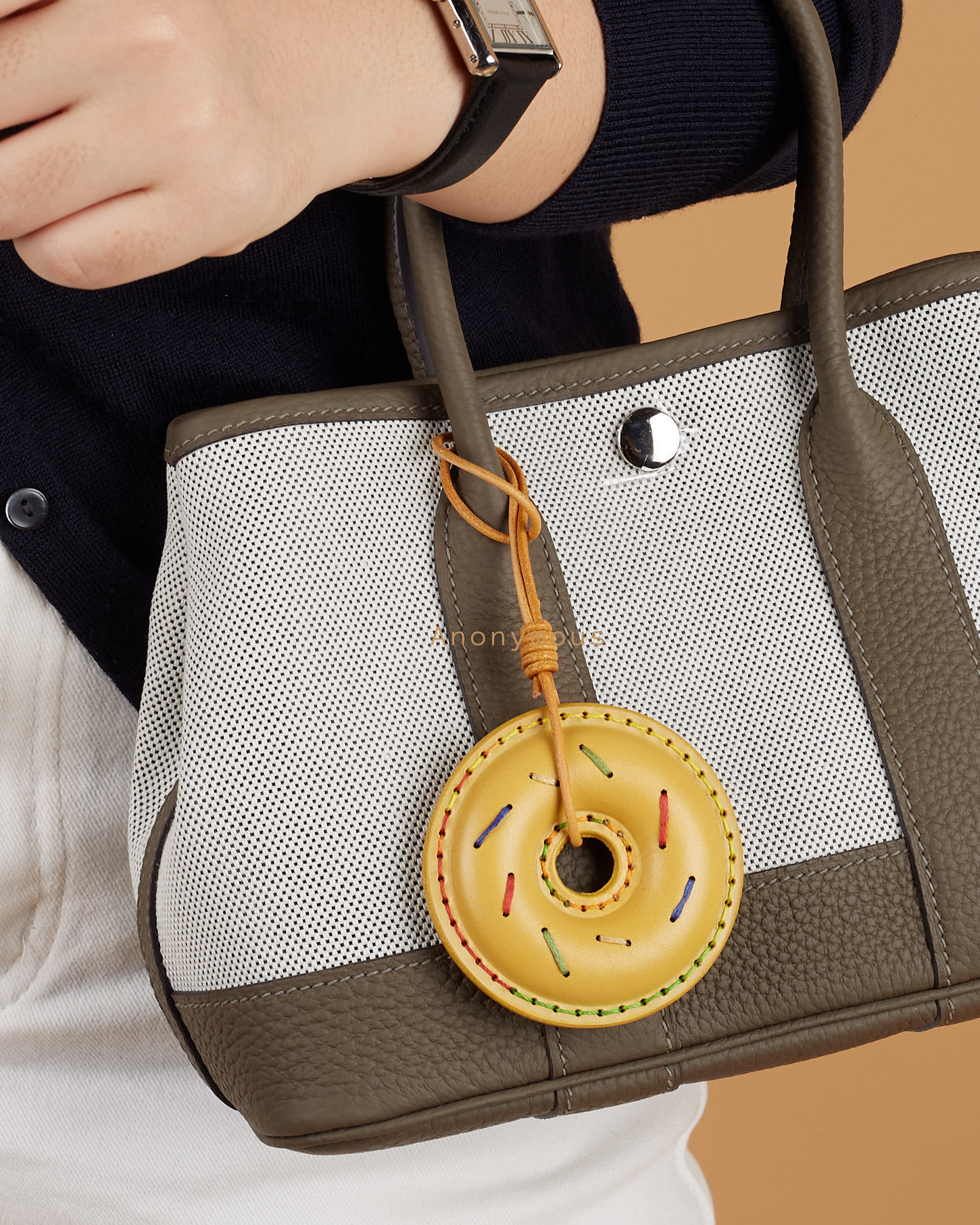 Anonymous Doo-Nut Charm Leather (Gantungan Tas)