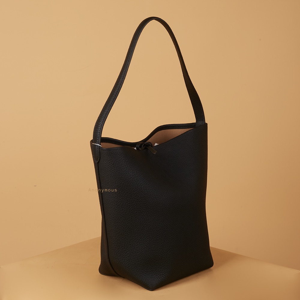Anonymous Mica Tote Bag Large Grained Leather No Brand (Tas Kulit)