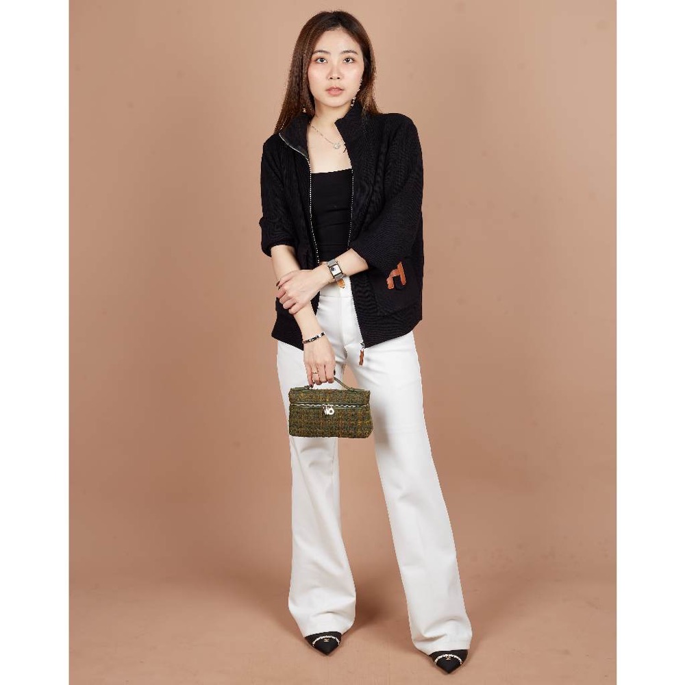 Anonymous Lola Bag L19 Tweed Wool No Brand (Tas Kulit)