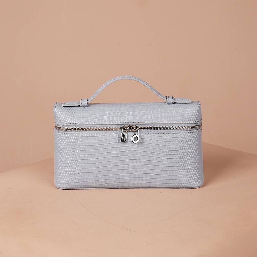 Anonymous Lola Bag L19 Lizard Embosse Leather PHW No Brand (Tas Kulit)