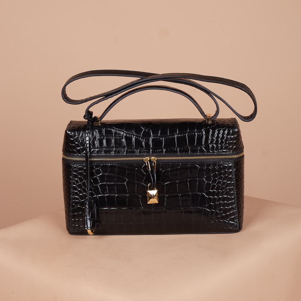 Anonymous Bianca 27 Croco Embosse Leather No Brand (Tas Kulit)