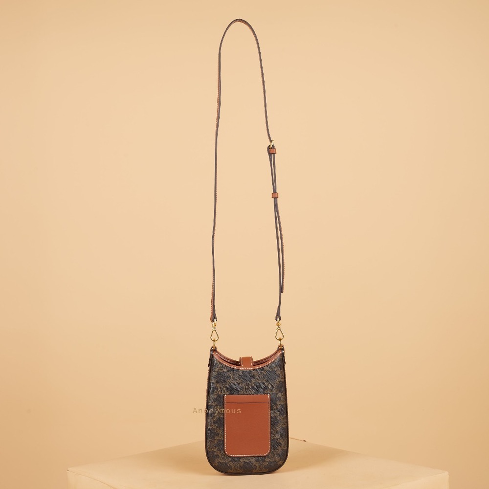 Anonymous Dey Phone Bag PVC No Brand (Pouch Kulit)
