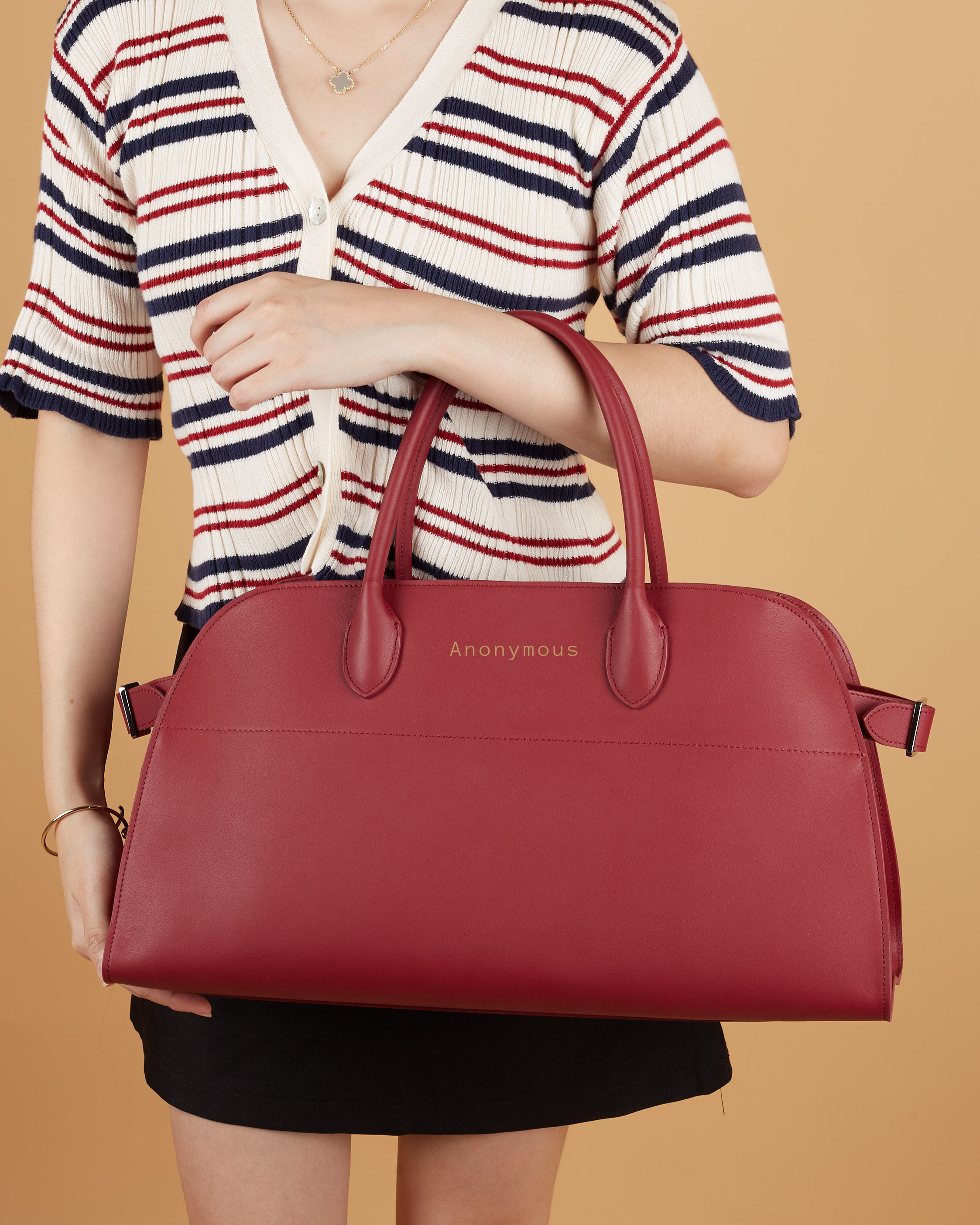 Anonymous Monthy 44 East West Tote Swift Leather