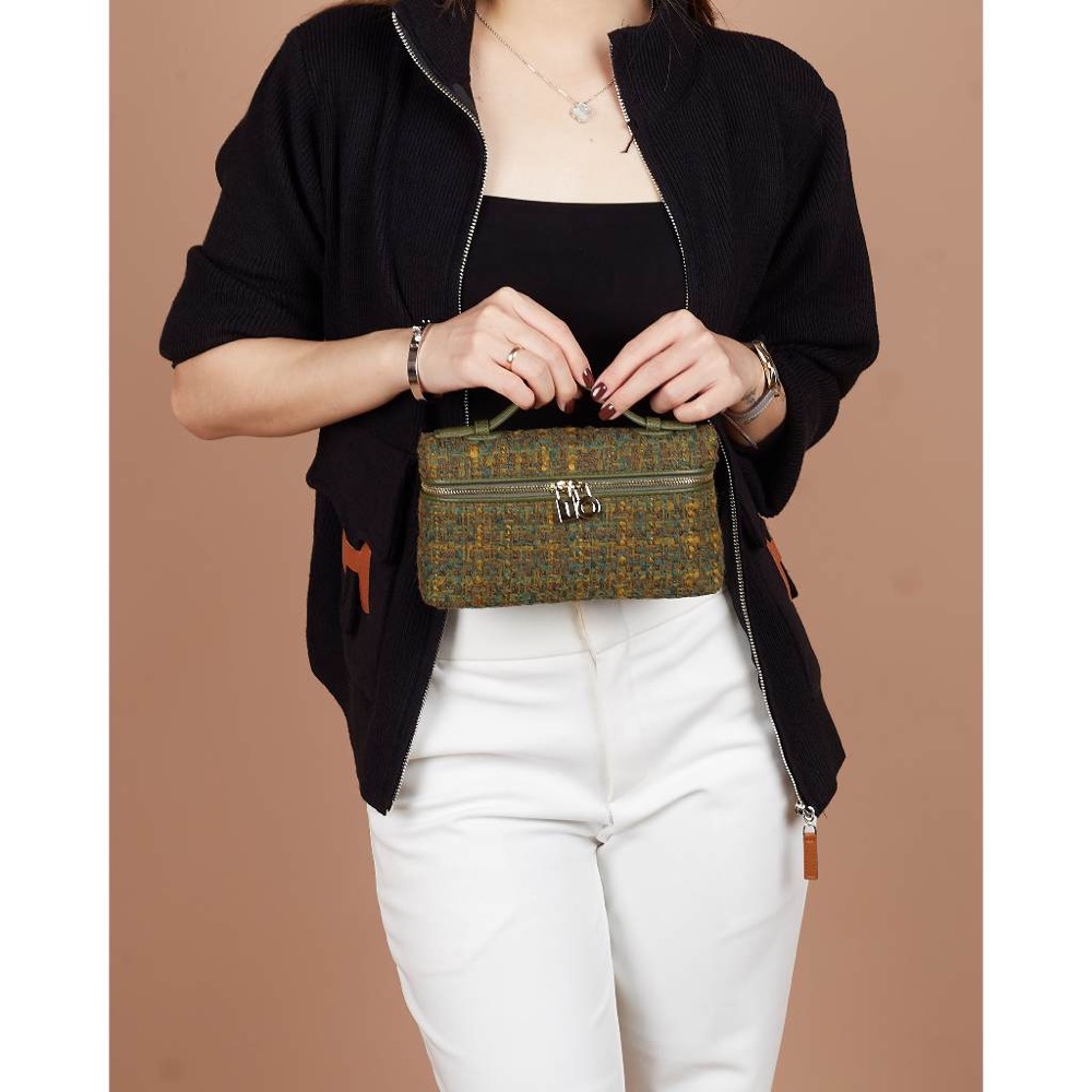 Anonymous Lola Bag L19 Tweed Wool No Brand (Tas Kulit)