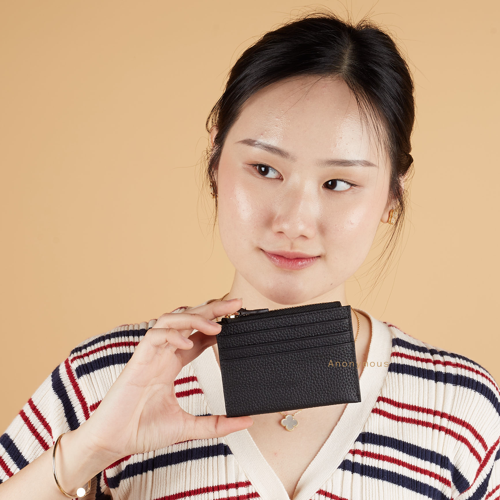 Anonymous Ellie Card Holder Togo Leather
