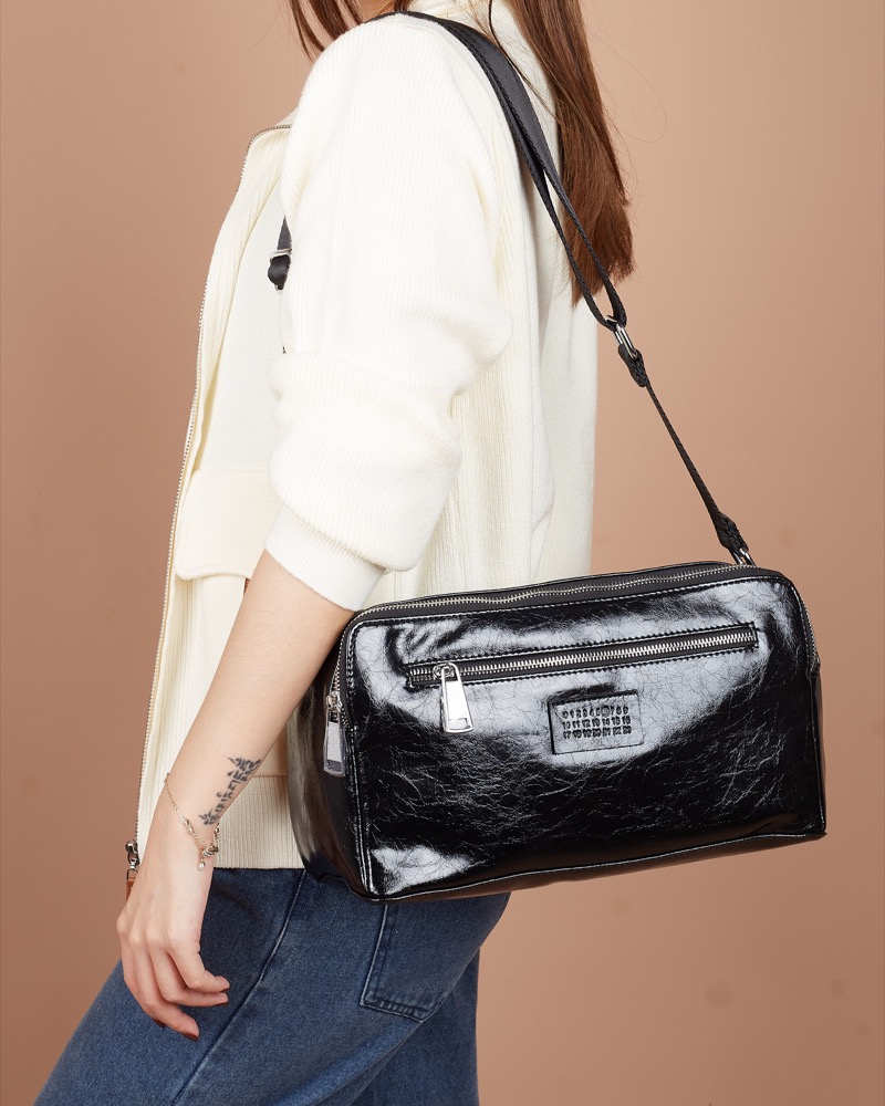 Anonymous Juno 28 Crossbody Bag Shiny Calfskin No Brand (Tas kulit)