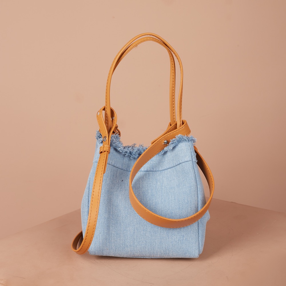 Anonymous Willow Mini Bucket Bag Denim No Brand