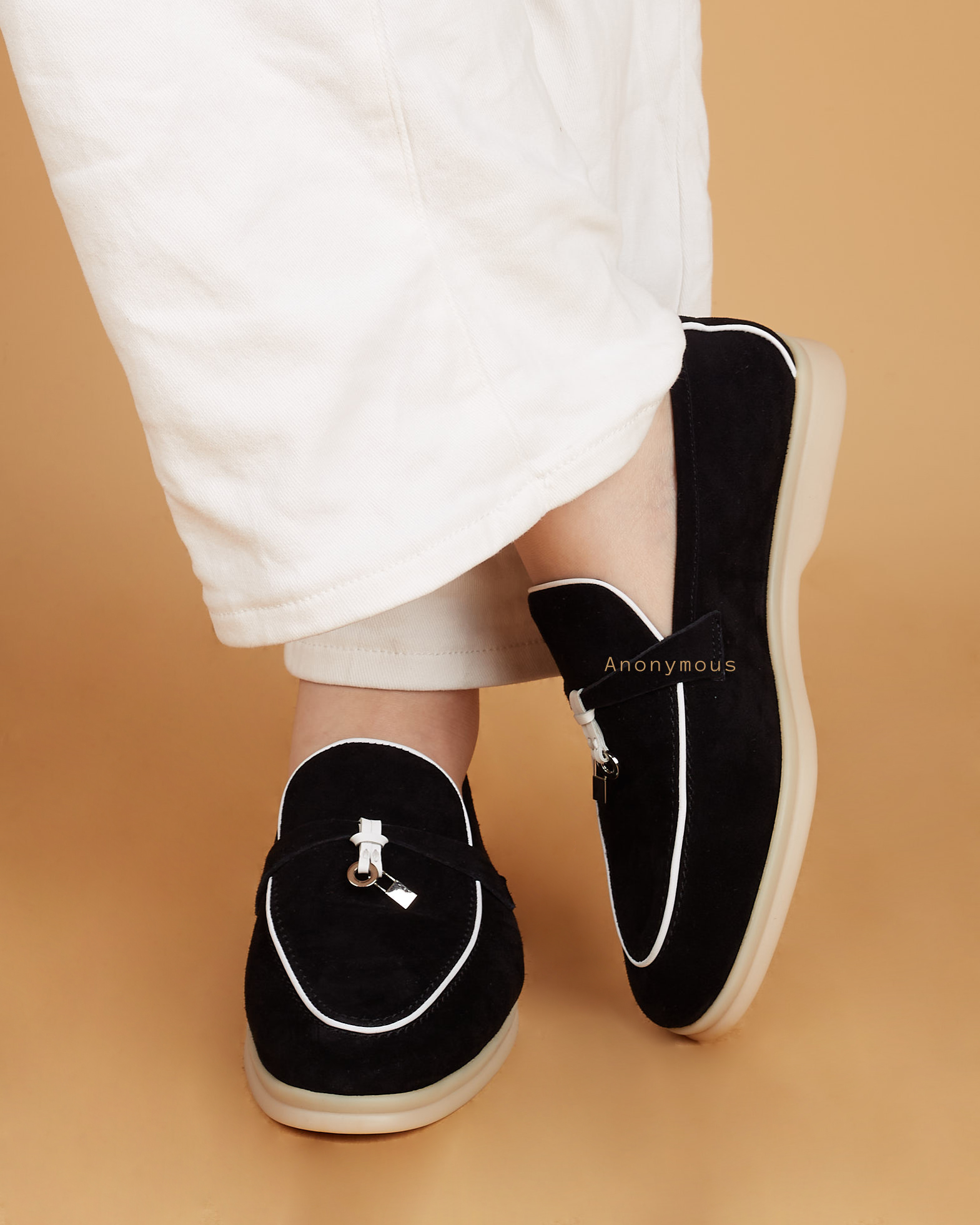 Anonymous Selene loafers Suede Leather (Sepatu Kulit)