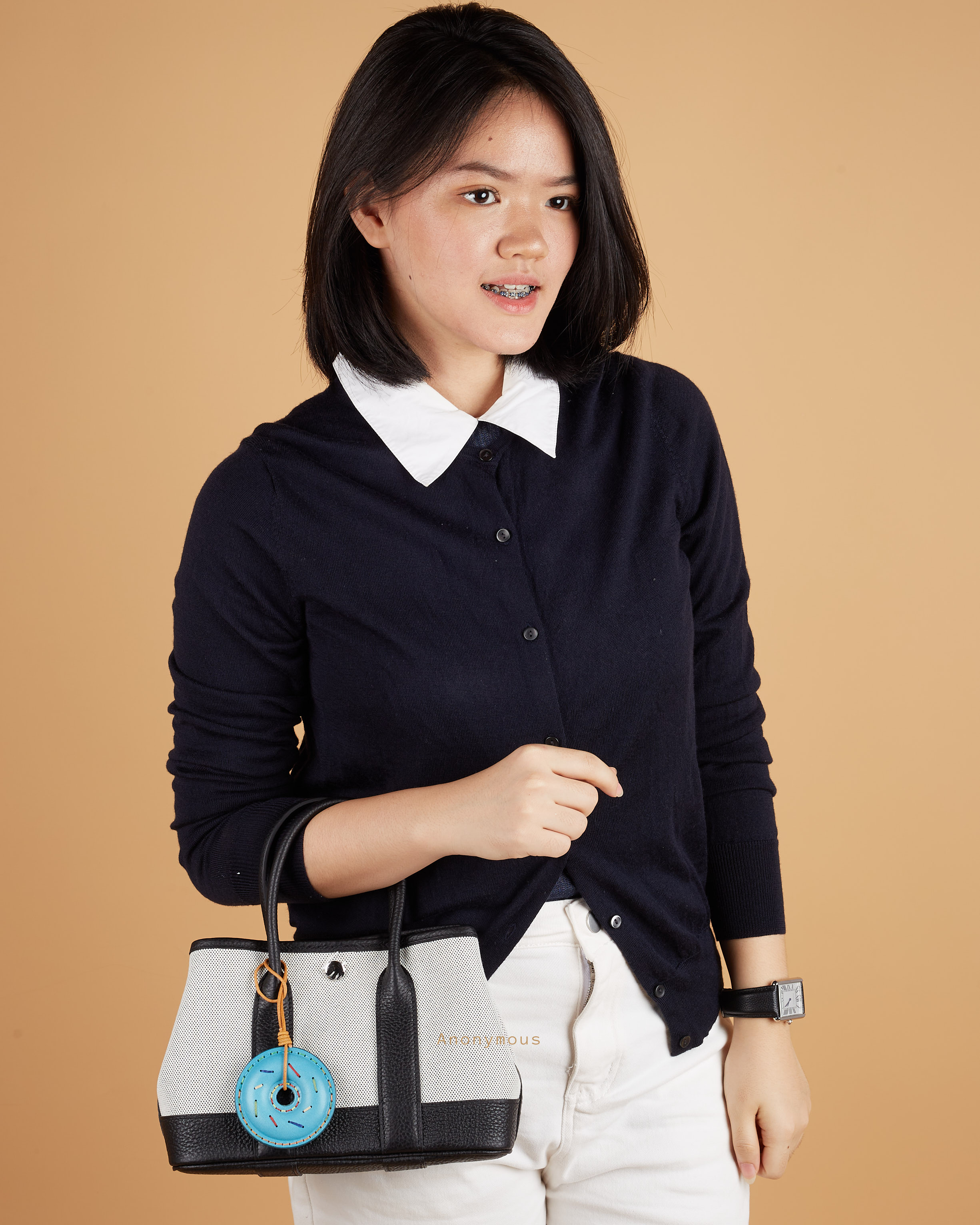 Anonymous Doo-Nut Charm Leather (Gantungan Tas)