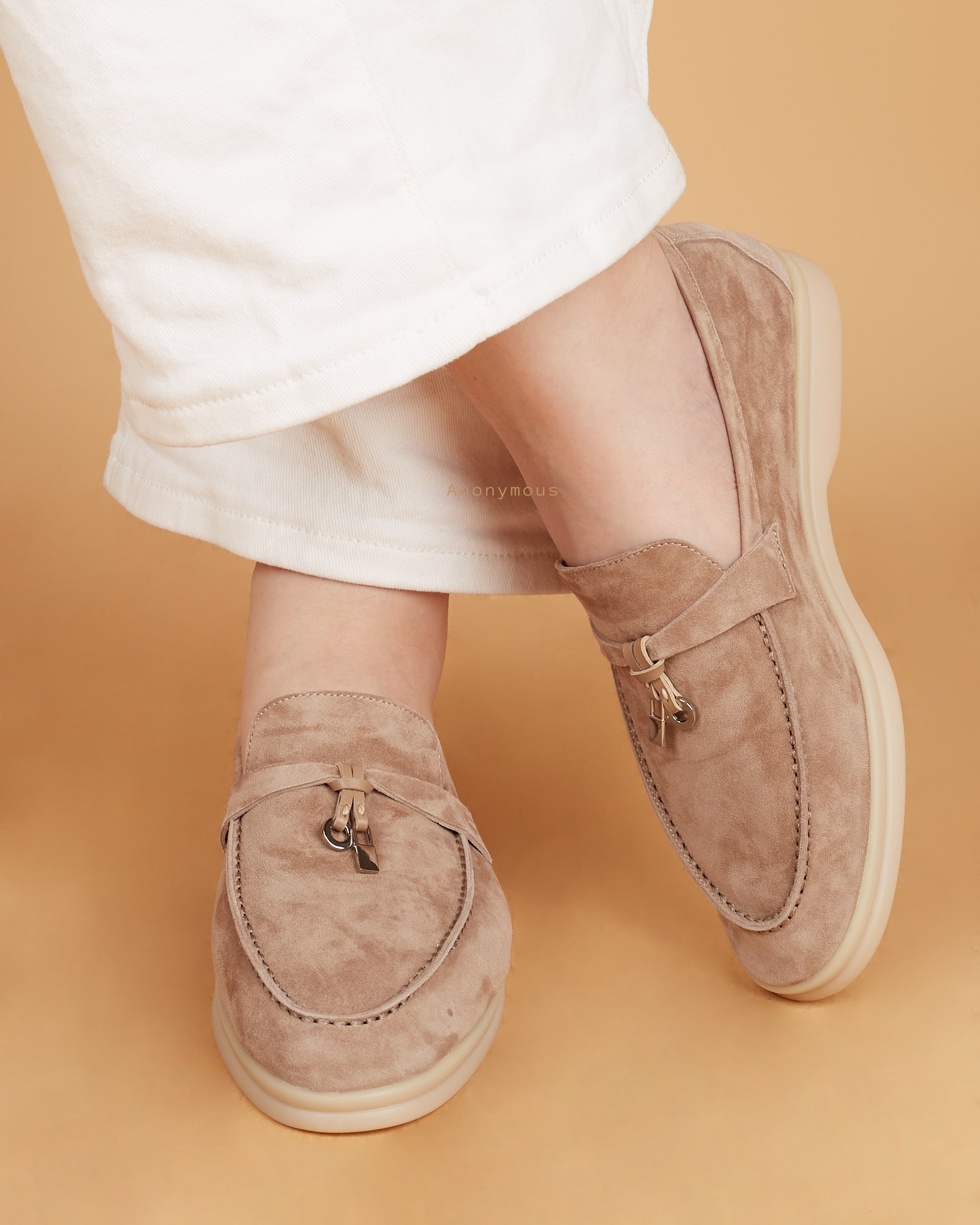 Anonymous Selene loafers Suede Leather (Sepatu Kulit)
