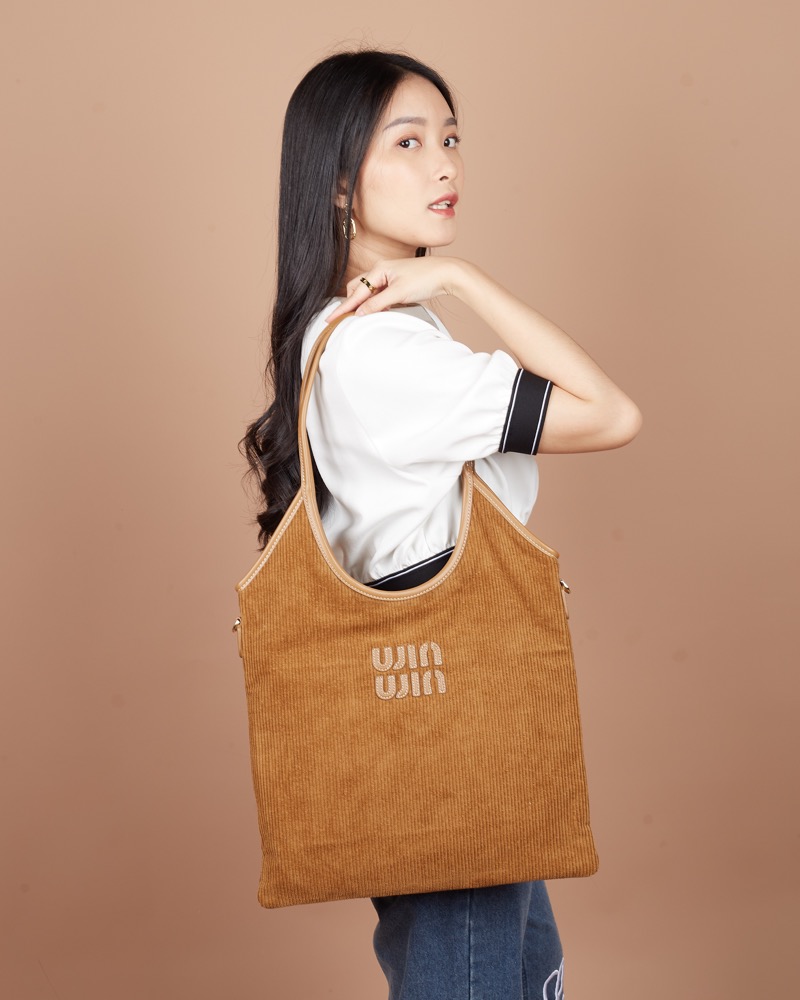 Anonymous Iris Shopping Bag Corduroy No Brand (Tas Kulit)