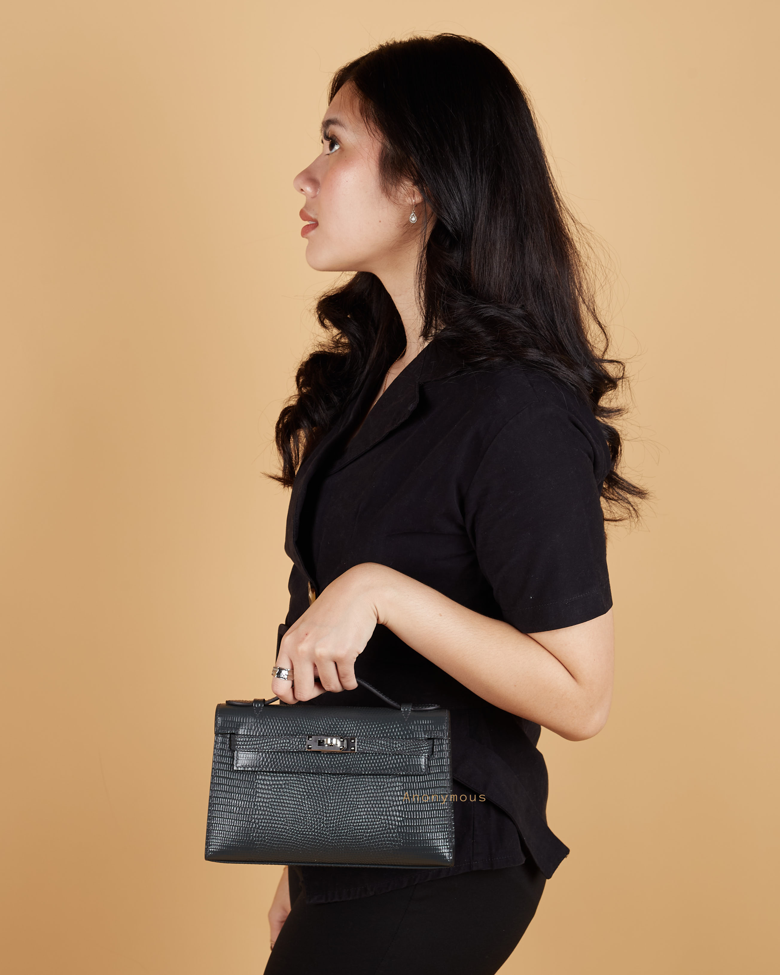 Anonymous Kylee Pochette Lizard P22 No Brand (Tas Kulit)